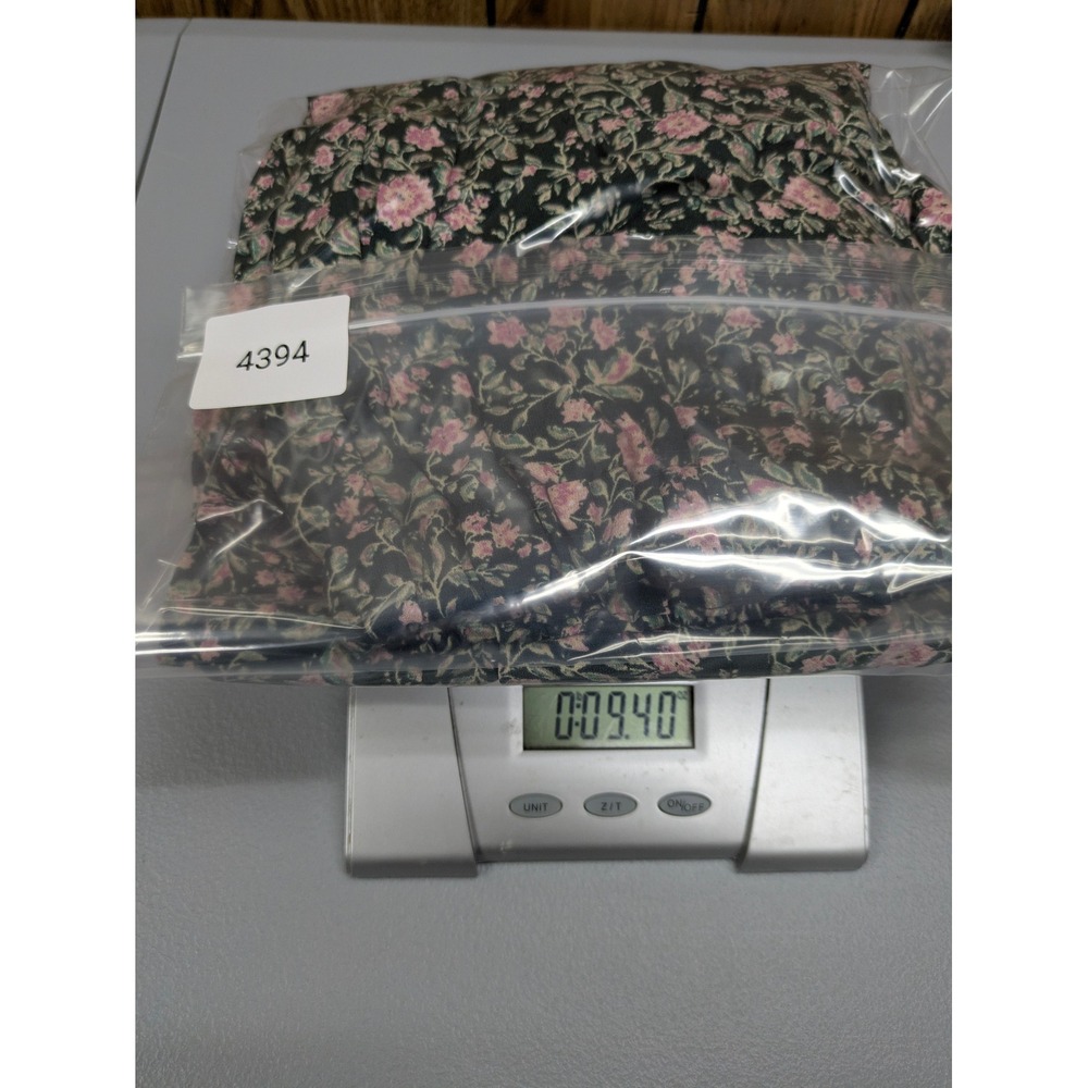 Cottagecore Floral Maxi Skirt Womens Small LC Lauren Conrad Green‎ Pink Flowy - Picture 7 of 7